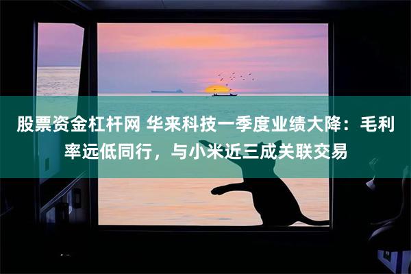 股票资金杠杆网 华来科技一季度业绩大降：毛利率远低同行，与小米近三成关联交易