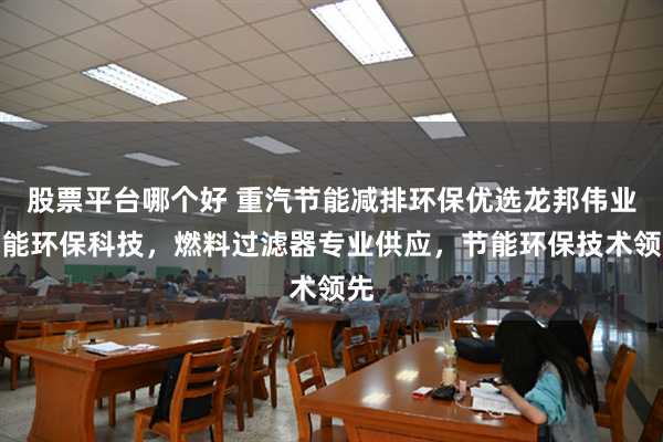 股票平台哪个好 重汽节能减排环保优选龙邦伟业节能环保科技,燃料过滤器专业供应,节能环保技术领先
